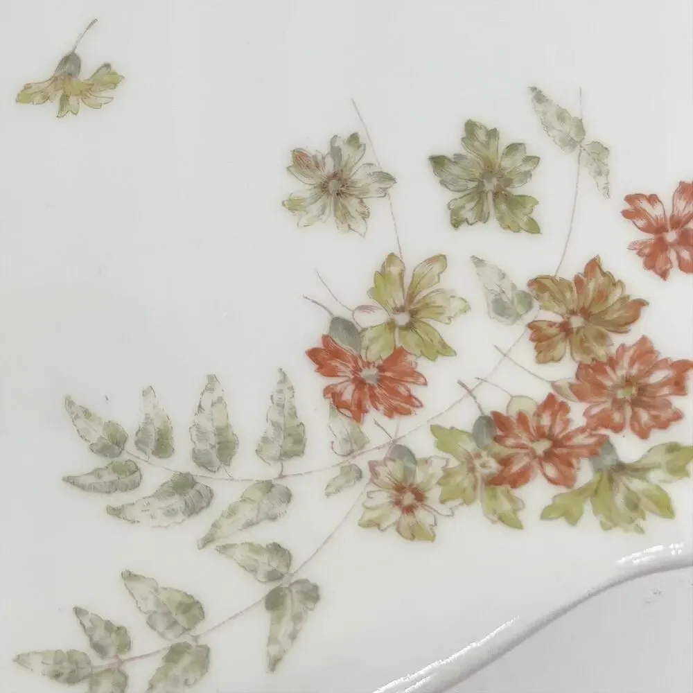 Vintage Theodore Haviland Limoges France Oval Serving Plate Platter Floral